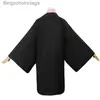 Tema Traje Nezuko Cosplay Anime Demon Slayer Kimetsu No Yaiba Cosplay Venha Acessórios Kamado Kimono Uniforme Halloween ClothesL231011