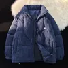 Men's Down Parkas Solid Color Oversize Winter Coat Casual Thicken Streetwear Trend Bubble Jacket Comfortable Puffer Men 231012