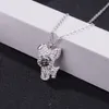 Fashion Dog Pendant Necklaces Women Designer 925 Sterling Silver Clavicular Chain S925 Jewelry Gift J1022 for Ladies