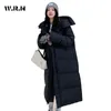 Women's Trench Coats Women Casual Sweet Long Sleeve Single Breasted Super Parkas 2023 Winter Oversized Outerwear Jacket Warm Thick Solid