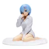 Costumi mascotte 11 cm Figura anime Rem Re: vita in un mondo diverso da Zero Rem Pamas Shite Camicia in ginocchio Modello bambola giocattolo Scatola regalo