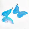 Niezwykłe akrylowe duże kolczyki motyli dla kobiet fajne wiszące kolor Zmieniony stwierdzenie Funny Kened Carring Układki 2021 DA298S