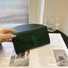 Factory wholesale shoulder bag 4 colors this year's popular embossed leather handbag multi-layer folding flip women purse elegant lychee pattern long wallet 2143#