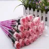 Rose artificielle fleur cadeau de saint valentin roses fleurs de savon cadeaux de mariage enseignants cadeau de fête des mères Qbqth