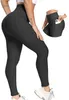 Kvinnors leggings Sexig ruched Butt Lift Legging Sport Kvinnor med fickor Anti Cellulit Yoga Pants Fitness Gym sportkläder Push Up Workout Tights 231013