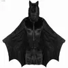 Thème Costume Vampire Bat Cosplay Vient Mascarade Femme Noir Mal Horreur À Capuche Vampire Chauve-Souris Manches Halloween Noël Nouvel An Spectacle CosL231013