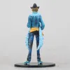 Mascot kostymer 18 cm ett stycke anime figur 15th årsdag version Sanji Sabo action Figur PVC Collection Model Doll Ornament Toys Presents