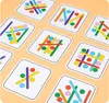 Kids Rainbow Stick Puzzle Montessori Toys Color Sensory Logical Thinking Matching Games Children Early Educational Wooden Toys