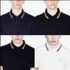 Nouvelle marque d'été hommes Polo broderie chemise manches courtes hauts col rabattu Polo vêtements mâle mode décontracté Polo S-3XL2486