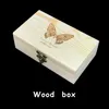 Bow Ties Feather Bow Tie Wood Box Set och Feather Pin Nathtie Cravate Homme Noeud Papillon Corbatas Hombre Pajarita Gift For Men Wedding 231013