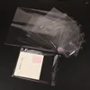 غلاف الهدايا متعددة الأحجام خيار الأكياس التغليف الشفافة حقيبة OPP تعبئة تخزين ختم لاصق من البلاستيك