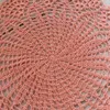 Table Mats Elegant Cotton Place Mat Crochet El Coffee Placemat Glass Pad Christmas Wedding Navidad Decoraciones Para Hogar