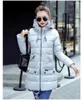 Kvinnors dikerockar 2023 Mujer Parkas Invierno Maxi Size Winter Coat Women Warm Hooded Parka tjocka jackor Casaco de Inverno WXF397: s