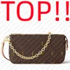 Top worku sprzęgła. M82766 NOWOŚĆ. Pochette AccessEoires projektant Chic Torebek Cross Cross Cross Crossbody Rupper Zakupy torby