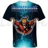 Männer T Shirts Thunderdome 3D T-shirt Männer Sommer Kurzarm T-shirt Hardcore Wizard Logo Hemd Männlich Casual Harajuku Oansatz t Tops