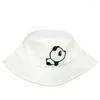 Berretti Panda Ricamo Animale Cappello Da Pescatore In Cotone Cappello Da Pescatore Da Viaggio All'aperto Cappelli Da Sole Per Uomini E Donne 154