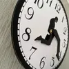 Wandklokken Wandelingen Klok Silly Walk Een interessant voor slaapkamer keuken woonkamer nieuwigheid woondecoratie gemakkelijk te gebruiken