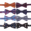 Laços florais homens gravata borboleta claret clássico bowtie para homens flor gravatas para negócios casamento borboleta cravats ternos adultos bowties 231012