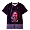 Männer T Shirts 3D Gedruckt Skibidi Toilette T-Shirt Sommer Frauen Männer Oansatz Kurzarm T Streetwear Y2k Tops