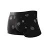 Heren katoen bedrukt effen kleur boxershorts serie midden taille boxershorts vier hoeken ondergoed voor mannen 2FYNDB8V9