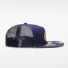Hat de alta qualidade de alta qualidade Fashion Hip Hop Brand Man Mulher Mesh Snapbacks Navy MC CS WL BK FRUITS CURCHENER CAP291M