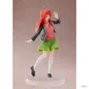 Maskottchen-Kostüme, echte 20 cm große Anime-Figur, Itsuki, rosa Oberteil, schwarzer Mantel, Schuluniform, die Quintessenz der Quintuplets, Modellpuppen, Spielzeug, Geschenk zum Sammeln