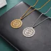 Pendant Necklaces Dawapara Sri Yantra Mandala Sacred Geometry Necklace Chakra Energy Meditation Spiritual Jewelry Stainless SteelP279U