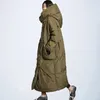 Women's Down Parkas Kjmyyx 2023 Winter Womens Fashion WindProof Roose Plus Size女性スタイリッシュな温かいジャケットレディコートストリート衣装231012