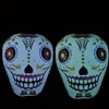 1pc, Día de los Muertos Globo inflable decorativo Festival de PVC engrosado Adornos frescos Las luces coloridas se pueden controlar de forma remota, Decoración de escena, Decoración de festivales,