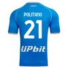 23 24 Nápoles OSIMHEN Mens Futebol Jerseys Napoli Halloween OLIVERA ELMAS ZIELINSKI H. LOZANO ANGUISSA RRAHMANI LOBOTKA Home Away Goleiro Camisas de Futebol