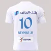 23 24 NEWAl Hilal Saudi NEYMAR JR KOULIBALY NEVES fans Speler Voetbalshirts SERGEJ DELGADO JAHFALI MALCOM KANNO voetbalshirt thuis uit kindertenue uniformen