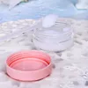 10g 15g 20g Jar Cosmetic Sample Bottle Empty Container Clear Plastic Pot Jars Makeup Containers for Lip Balm Eye Shadow Rbpec