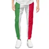 Мужские брюки с флагом Италии, мужские спортивные штаны с карманами, спортивные штаны для мужчин, спортивные повседневные спортивные брюки с завязками для пота
