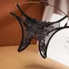 Külot Kadınlar İçin Tanga Erotik iç çamaşırı Nakış Kılavuzu G-String Knickers Lady's Sexy Lingerie Crotchles