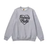 Men's Designers Sweater Hoodies Tiger Head Embroidered Women's hoodie Gray Apricot Humanmade Pullover Sweater casual long sleeve G8hs#