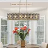 Modern Champagne Gold Oval Crystal Tak ljuskrona Luxury Home Decor Light Fixture