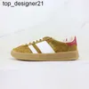 Nouveau 23ss Gazelle Chaussures Campus 00s Plate-forme Sneaker Femmes Casual Marque De Mode Chaussures Sports Rose Jaune Femmes Hommes Courir Talons Hauts