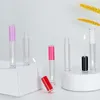 3,5 ml plastikowy opakowanie do usta połysku wargi puste rury DIY Lipstick cień cienny Płynny pojemnik kosmetyczny Butelki okrągły balsam Balm Matte rurka szminka