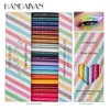 Combinazione ombretto/liner HANDAIYAN Set eyeliner colorato Trucco Matita gel Eyeliner impermeabile Penna in crema Facile da indossare Bianco opaco Giallo Strumento per cosmetici 231012