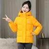 Women's Trench Coats 2023 Parkas Winter Jacket Long Sleeve Causal Hooded Down Cotton Female Coat Puffer Jackets Outerwear