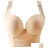 BH's BH's Y Push-up bh Grote maten Lingere ondergoed Dames Roze Grote Grote Dames Draadbralette Naadloze beha Modekleding onder Otcpn