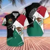 Men's Casual Shirts Mexico Summer Shirt Fashion Hawaiian Short Sleeve