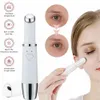 Dispositivi per la cura del viso Penna massaggiatore per occhi ionici Riscaldamento USB Elimina borse per gli occhi Puffy Dark Circle Anti invecchiamento rughe Lifting Skin 231013