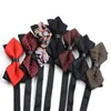 Bow Ties Erkekler Bowtie Est Butterfly Düğüm Erkek Aksesuarları Lüks Bow Tie Black Cravat Resmi Ticari Takım Düğün Töreni Bağlar 231012