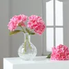 Decoratieve bloemen Simulatie Latex Hortensia Takken Bruiloft Nepbloem Real Touch Kunstmatige Hortensia's Tuindecoratie