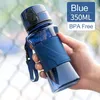 Tumblers 350ml UZSPACE Garrafas de Água Um Agitador de Proteína Livre Criança Portátil À Prova de Fugas Esportes Drinkware Ao Ar Livre Ecofriendly Garrafa Tritan 231013