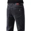 Erkek pantolon kış kadife kadife erkekler siyah kahverengi gevşek gevşek rahat erkek pantolon kıyafetleri düz 2023 231012