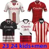 23 24 SSC Bari Maglie da calcio da uomo 2023 BOTTA W.CHEDDIRA D'ERRICO MAIELLO SCAVONE Maglia da calcio per portiere casa lontano edizione speciale Manica corta