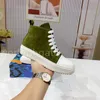 2023 New High-end Women's Sports Shoes Four Seasons Casual Short Boots Sneaker HighTop Shoes gglies Canvas Designer Tortuga worlddhgate