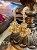 Dangle Earrings Inspired Cross Portuguese Transporter Bead For Women Roman Vintage Court Jewelry